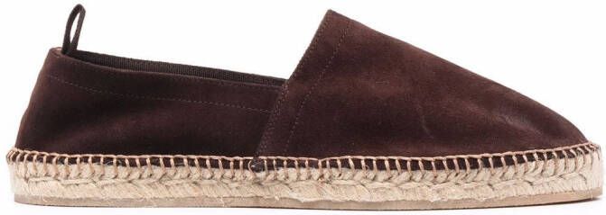 Scarosso Pablo suede espadrilles Brown