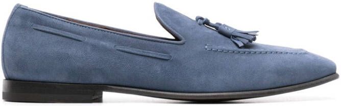 Scarosso Rodolfo suede loafers Blue
