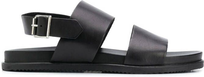 Scarosso slingback sandals Black