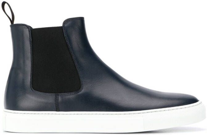 Scarosso slip-on boots Blue
