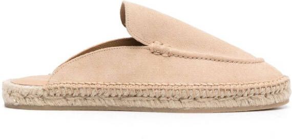 Scarosso suede jute-sole espadrilles Neutrals