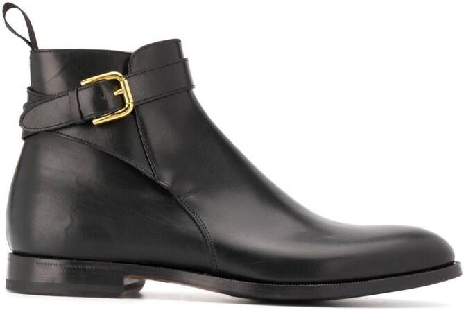 Scarosso Taylor ankle boots Black
