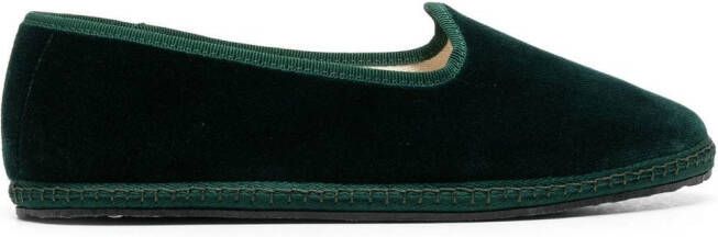 Scarosso Valentina slip-on loafers Green