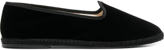 Scarosso slip-on loafers Black