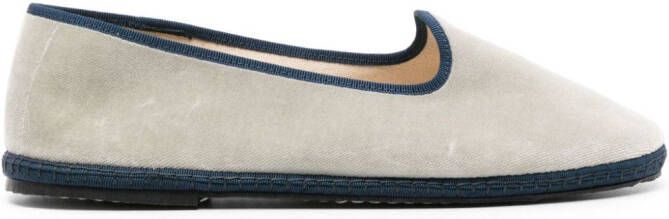 Scarosso William IV velvet loafers Grey