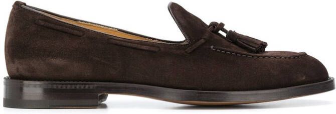 Scarosso William suede loafers Brown