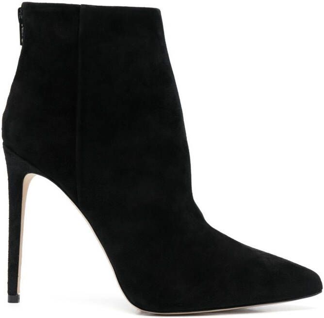 Scarosso x Brian Atwood Fabi suede ankle boots Black