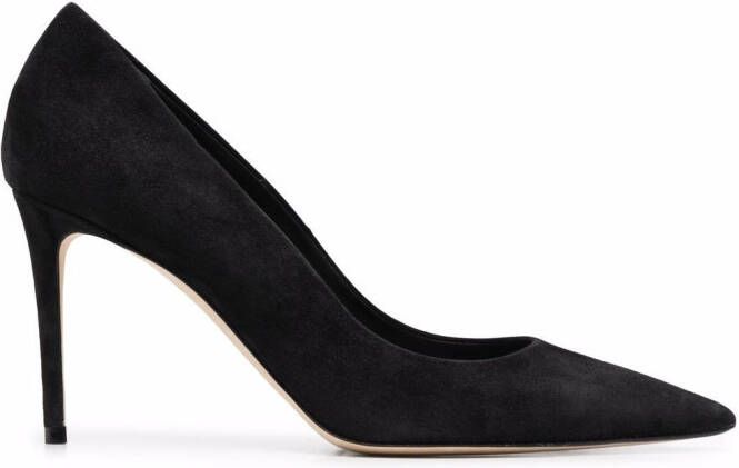 Scarosso x Brian Atwood Gigi 95mm suede pumps Black