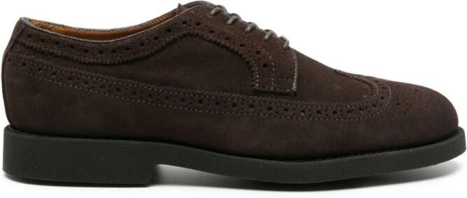 Sebago Canton suede Derby shoes Brown
