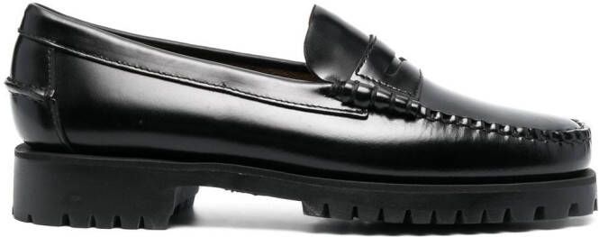 Sebago Dan penny flat loafers Black