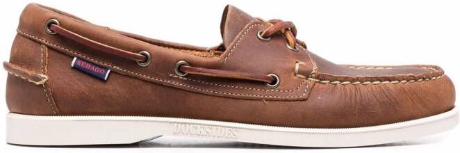 Sebago Dockside Portland boat shoes Brown
