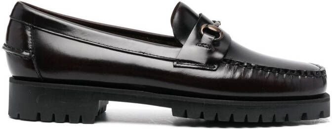 Sebago Joe horsebit-embellished loafers Brown