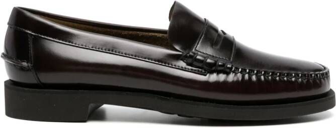 Sebago leather penny loafers Brown
