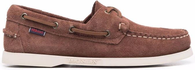 Sebago Portland boat shoes Brown