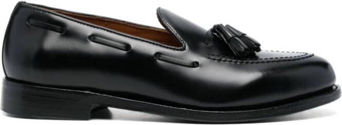 Sebago tassel leather loafers Black