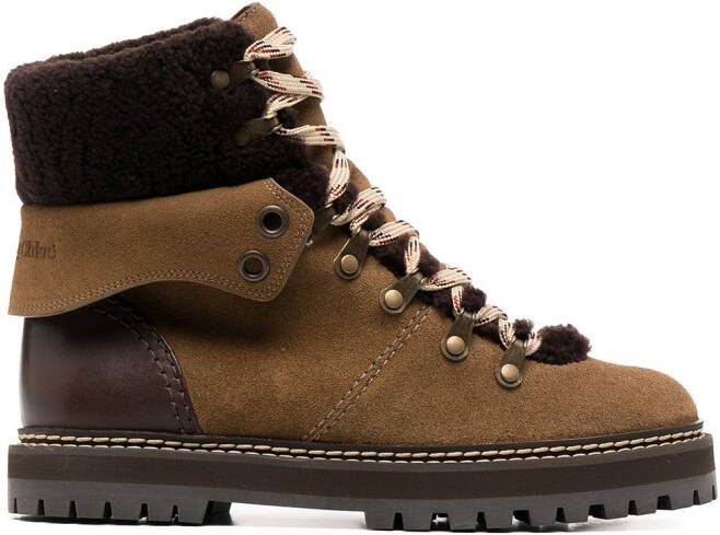 See by Chloé Eileen ankle boots Brown