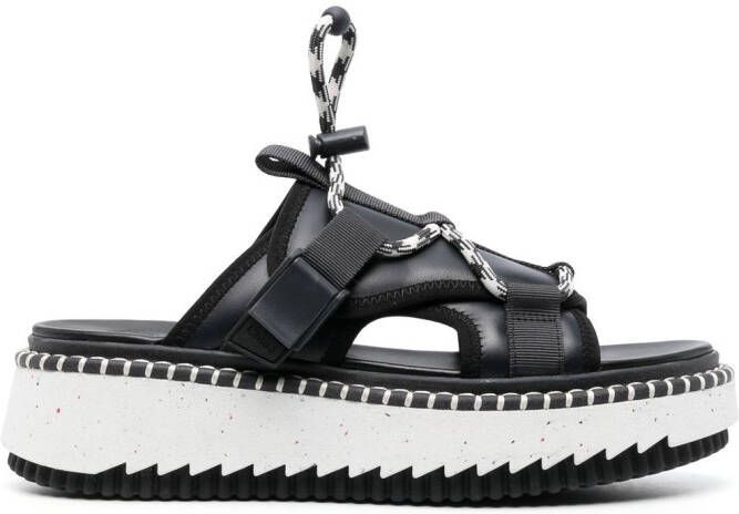 Chloé Lilli platform sandals Black