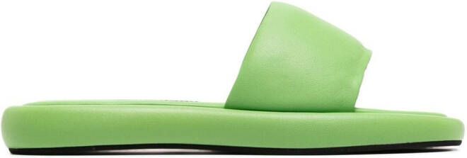 Senso Bentley leather sandals Green