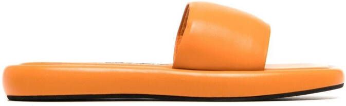 Senso Bentley leather sandals Orange