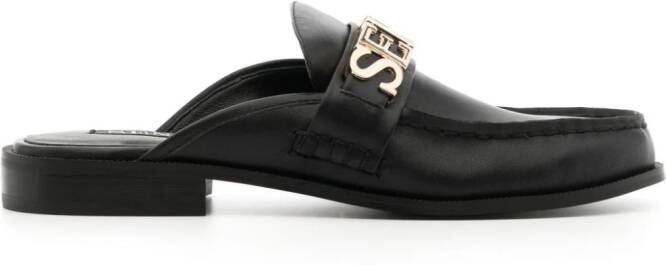 Senso Claudia leather mules Black