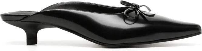 Senso Fenton II 30mm leather mules Black