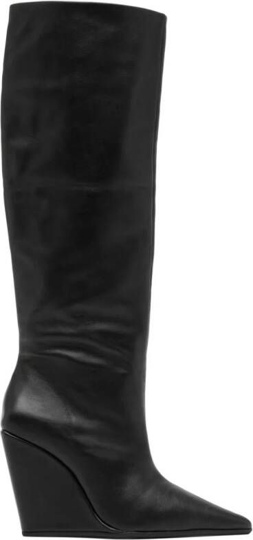 Senso Hendrick I 100mm wedge boots Black