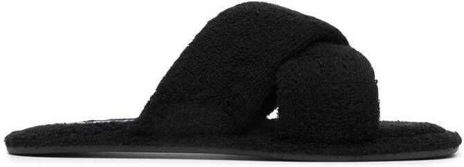 Senso Inka IV flat sandals Black