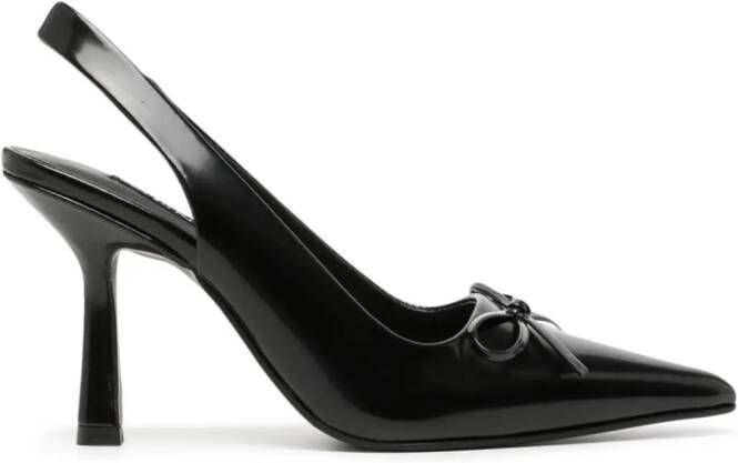 Senso Kallee I 75mm slingback leather pumps Black