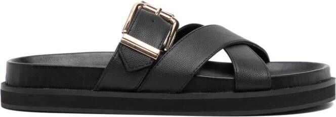 Senso Nia I leather sandals Black