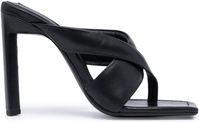 Senso Sofie I leather sandals Black
