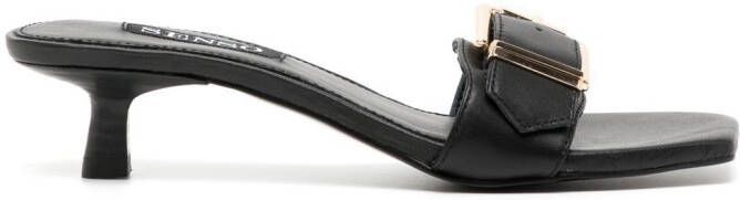 Senso Tommie leather sandals Black