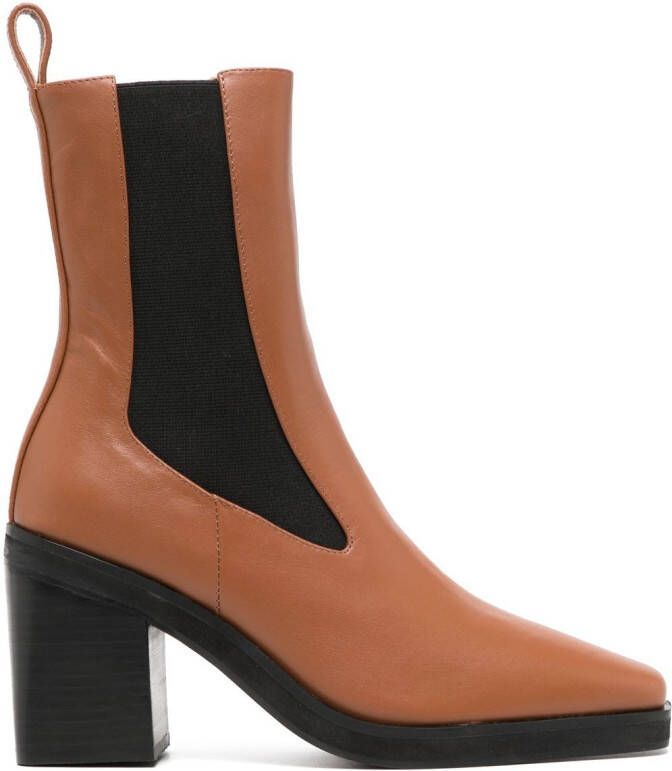 Senso Winnie heeled ankle boots Brown