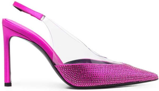 Sergio Rossi Evangelie 105mm pumps Purple