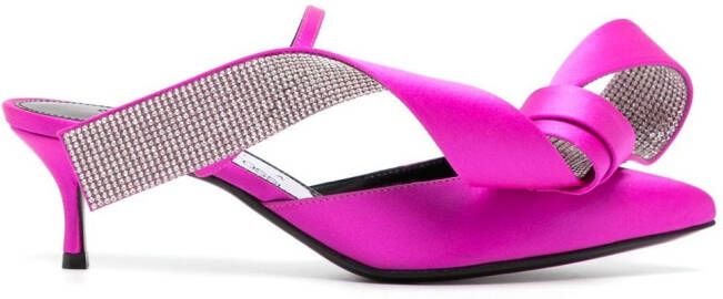 Sergio Rossi 50mm Marquise mules Pink