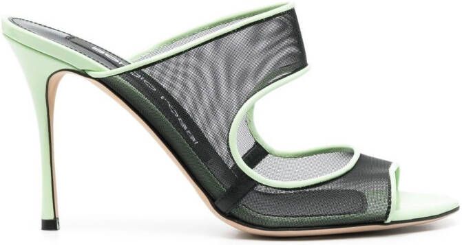Sergio Rossi 90mm open-toe sandals Black