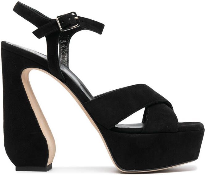 Sergio Rossi SI Rossi 90mm heeled sandals Black