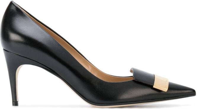 Sergio Rossi 75mm SR1 pointed-toe pumps Black