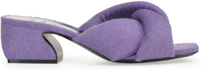 Sergio Rossi 45mm SI Rossi sandals Purple