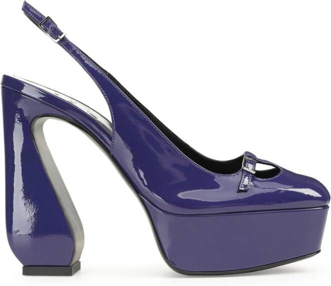 Sergio Rossi SI Rossi 85mm slingback pumps Blue