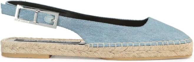 Sergio Rossi SR Nora denim espadrilles Blue