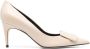 Sergio Rossi SR1 85mm leather pumps Neutrals - Thumbnail 1