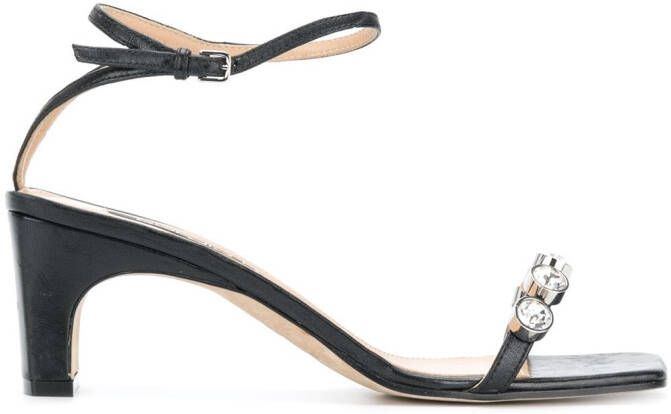 Sergio Rossi sr1 sandals Black