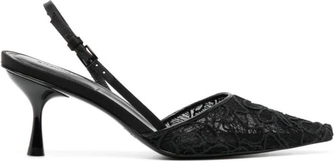 Simkhai Dylan 70mm slingback pumps Black