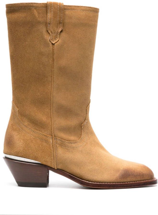 Sonora Santa Fe suede boots Neutrals