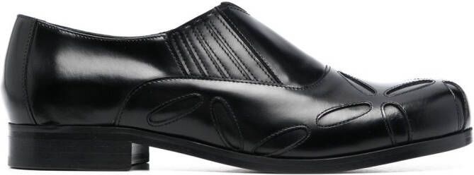 Stefan Cooke Slashes slip-on shoes Black