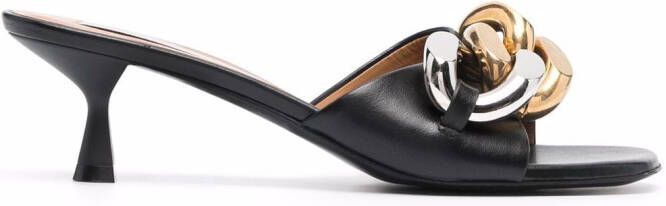 Stella McCartney 55mm chain-link sandals Black