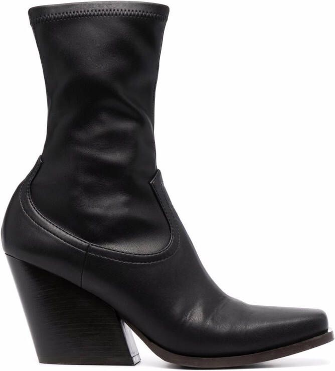 Stella McCartney Cowboy Stretch 95mm boots Black
