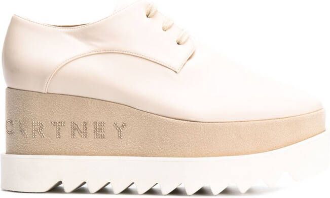 Stella McCartney Elyse platform shoes Neutrals