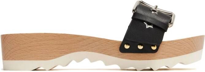 Stella McCartney Elyse stud-embellished slides Black