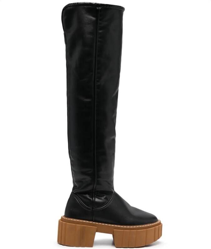 Stella McCartney Emilie over-the-knee boots Black